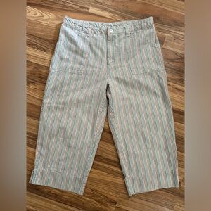 Bill Blass Women’s Capri Pants Striped Size 12